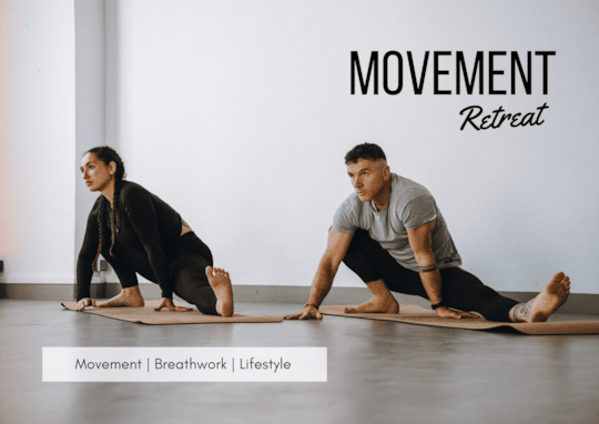 Movement Retreat in den Alpen